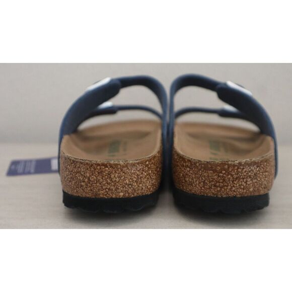 Birkenstock Women's 9 Men's 7 Elemental Blue Vegan Leather Sydney Sandals - Picture 3 of 14